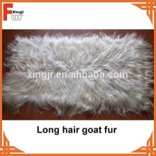 Placa larga de la piel de la cabra del pelo del fabricante de China